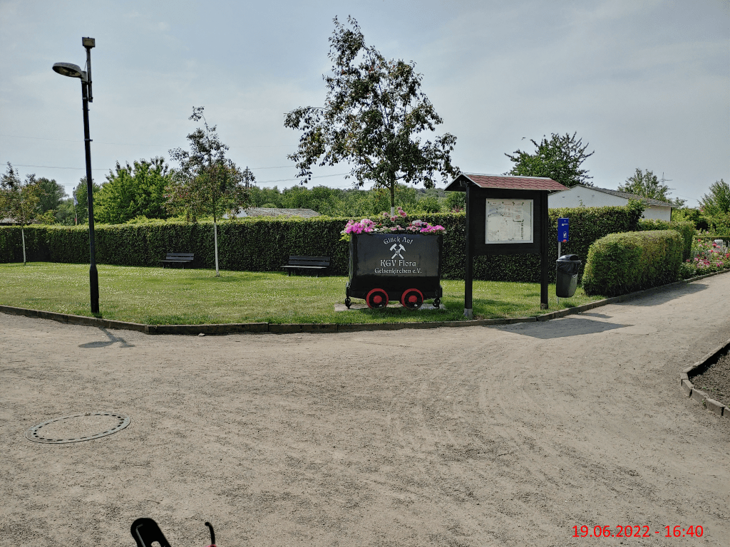 Besuch der Kleingartenanlage FLORA und des Vereinsheim&nbsp;PONTE