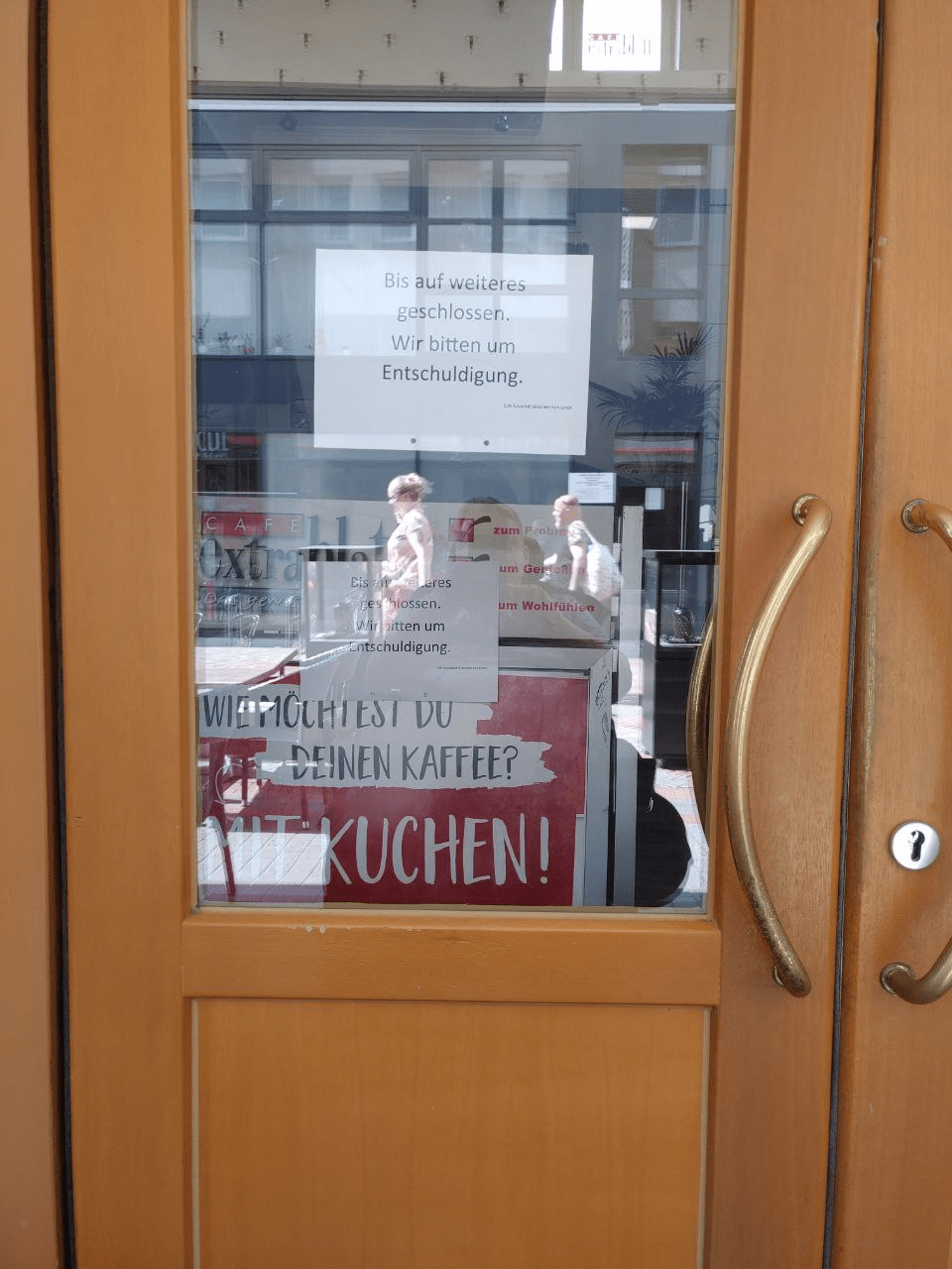 Cafe EXTRABLATT vorübergehend&nbsp;geschlossen