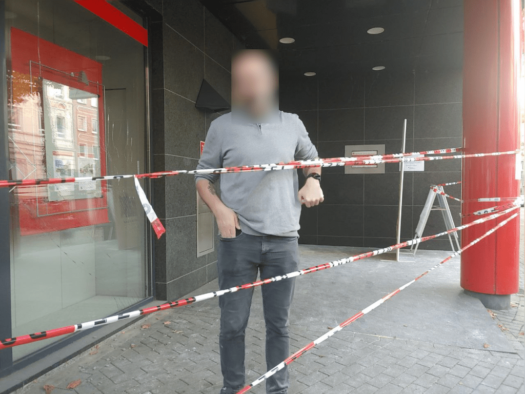 Versuchter Geldautomatensprengung in Gelsenkirchen-Hessler
